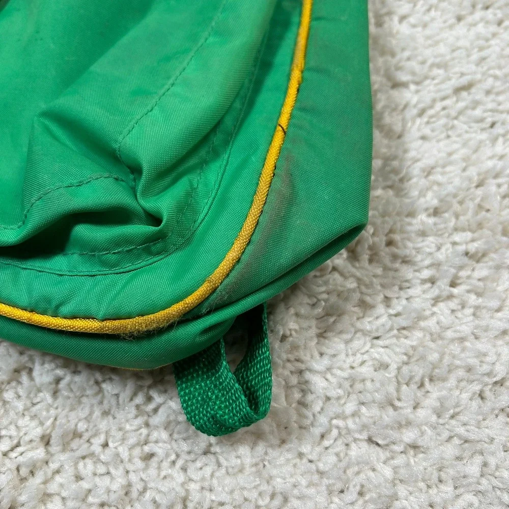 Fisher-Price Backpack Kids Green Vintage 1985 Sesame Street Characters 9352